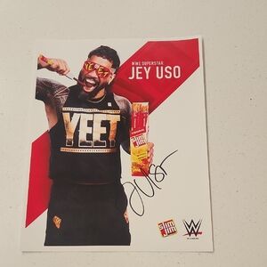 WWE Superstar Jey Uso Autographed Photo